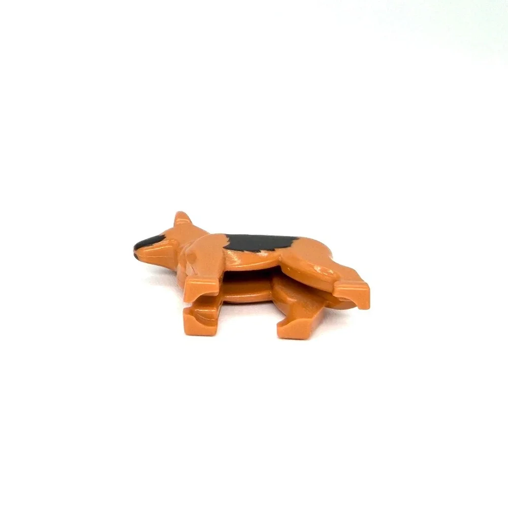 Lego Dog German Shepherd Medium Nougat Animal Minifigure Piece 92586